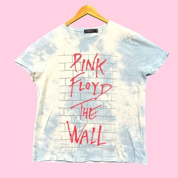 Pink Floyd The Wall Album Rock Band Tie-Dye Tee M - Picture 1 of 4
